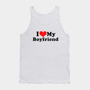 I Love My Boyfriend Valentine's Day Tank Top